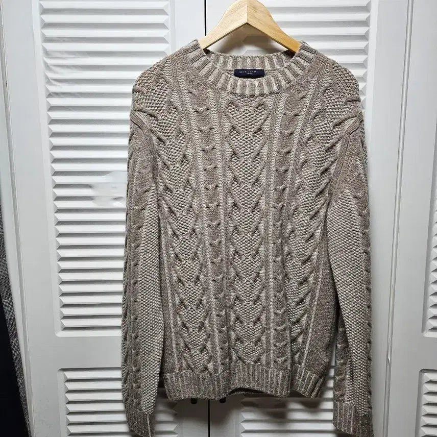 [BUNJANG] SERIES x DANIEL FIESOLI Aran Cable Knit Sweater / 시리즈 Series 다니엘 피에솔리 아란 케이블 니트 판매합니다.