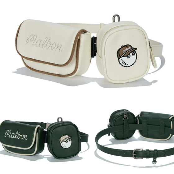 [BUNJANG] Malbon Golf Ball + VOICE CADDIE Pouch / 말본 볼+보이스캐디 파우치
