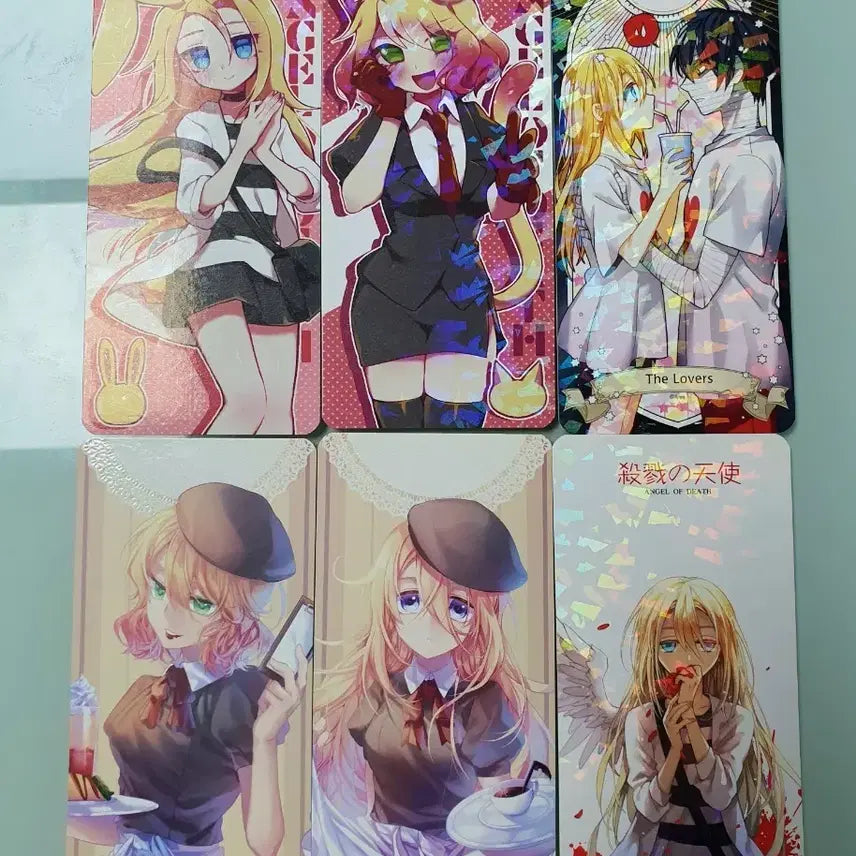 [BUNJANG] Angels of Death Card Set / 살육의천사 카드텍 일괄