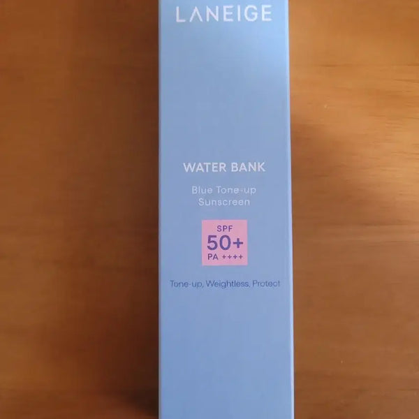 [BUNJANG] Laneige Water Bank Blue Tone-Up Sunscreen SPF50+ / 라네즈 워터뱅크 블루 톤업 선스크린 SPF50+ (선크림)