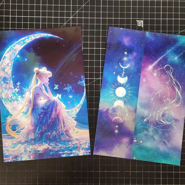 [BUNJANG] Blue Moon Sailor Moon Handmade Envelope Set / 수봉 | #포용#판매계 블루문 세일러문 수제봉투