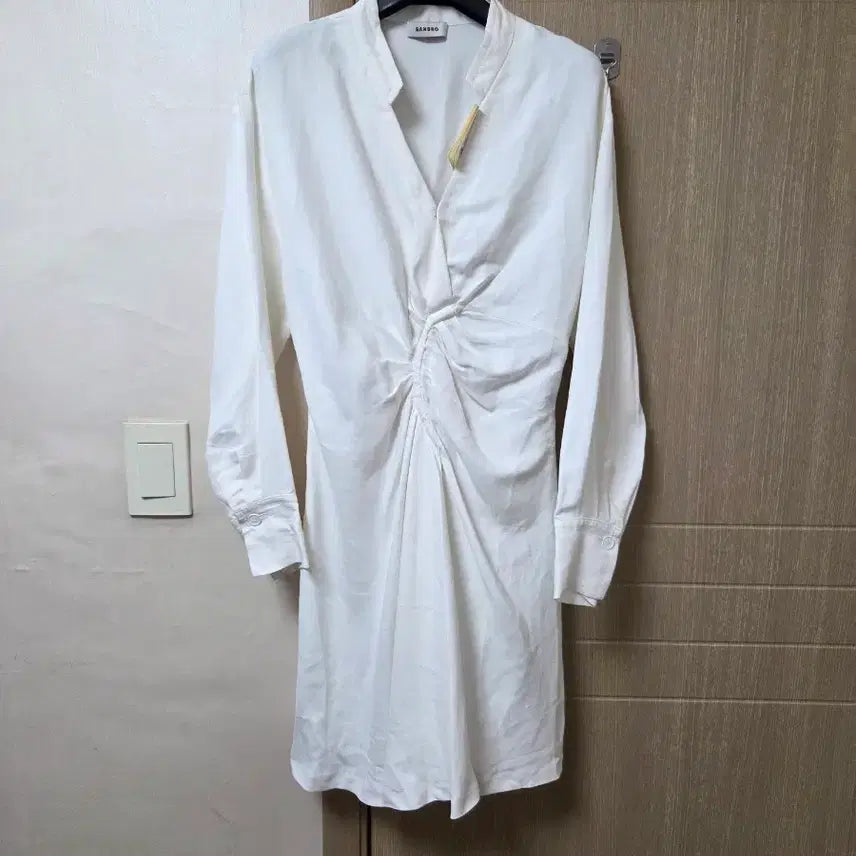 [BUNJANG] Sandro Shirring Dress Size 36 / 새상품/산드로 셔링 원피스 36싸이즈