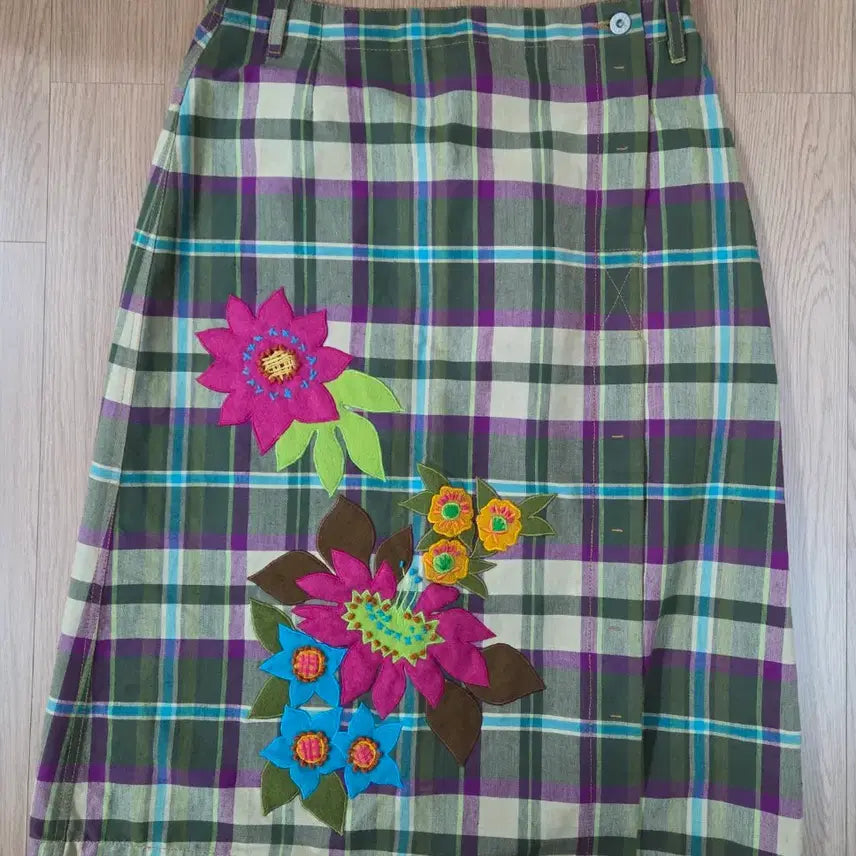 [BUNJANG] OILILY Unique Plaid Skirt / 오일릴리(OILILY) 유니크 치마