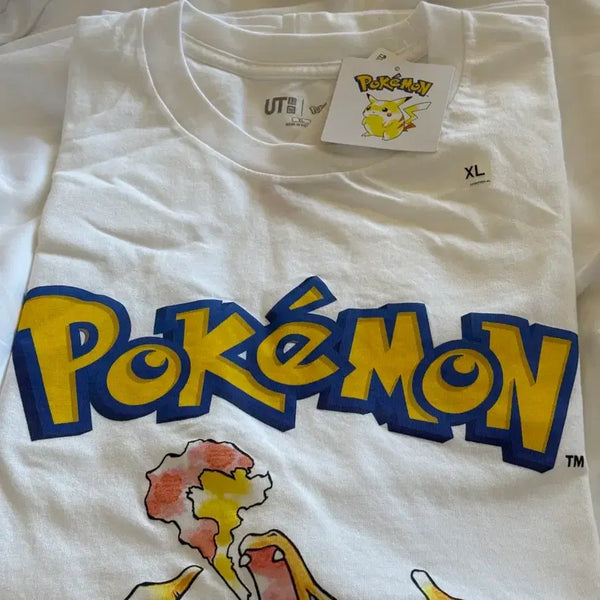 [BUNJANG] Uniqlo Pokemon Charizard T-Shirt XL / 유니클로 리자몽 포켓몬스터 티 XL 판매