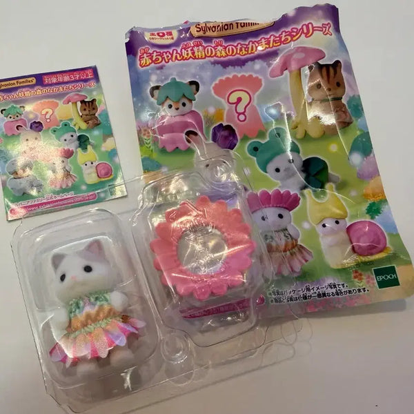 [BUNJANG] Sylvanian Families Baby Forest Fairy Cat Blind Bag / 실바니안 아기숲속요정 고양이 블라인드백