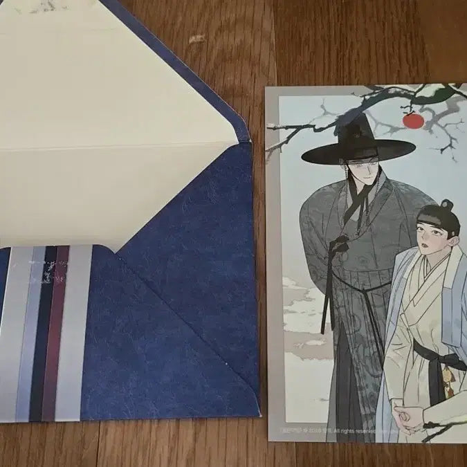 [BUNJANG] Bomtoon Resin New Year's Card Wolun Yadams / 봄툰 레진 근하신년 연하장 월은야담