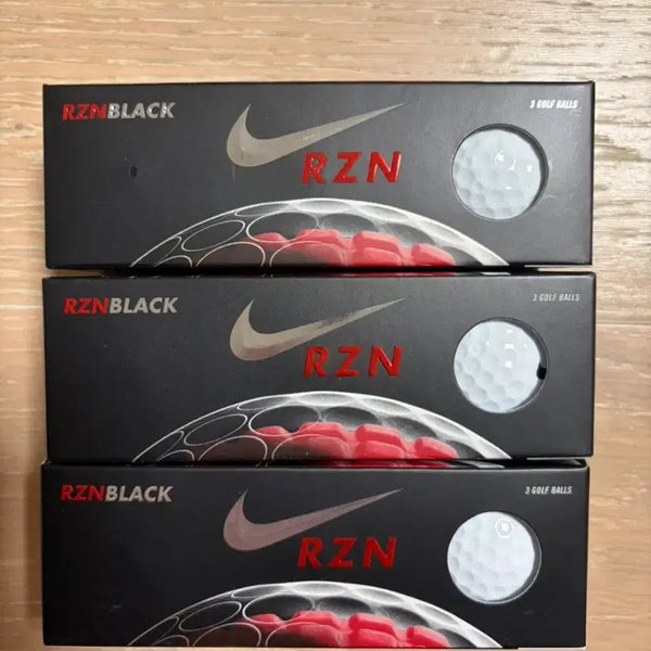 [BUNJANG] Nike RZN Black Golf Balls 9-Ball Set (Discontinued) / [미개봉/새상품] 나이키 RZN black 블랙 골프공 9구 (단종판)
