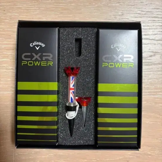 [BUNJANG] Callaway CXR POWER Golf Balls (Set of 6) with Premium Magnetic Tees / [미개봉/새상품] 캘러웨이 CXR POWER 6구 (고급 자석 티 포함)