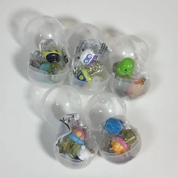 [BUNJANG] Tamagotchi UFO Swing Gacha Keyring Bundle Set / 일괄) 다마고치 ufo 스윙 가챠 키링 마메치 구치파치 주댕치 미미치