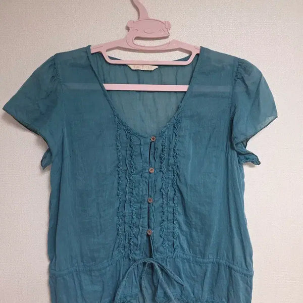 [BUNJANG] Vintage Layered Blouse / 빈티지 레이어드 블라우스