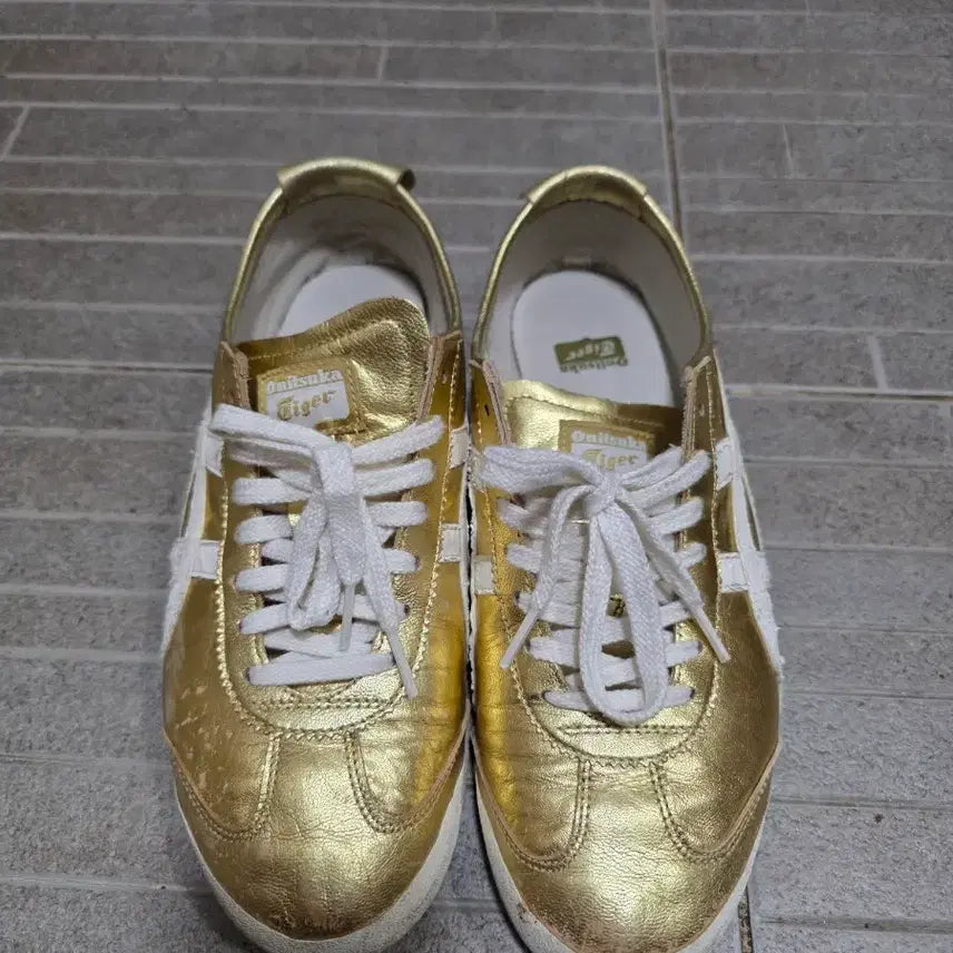 [BUNJANG] Onitsuka Tiger Gold Shoes 260 / 오니츠카타이거 골드 260