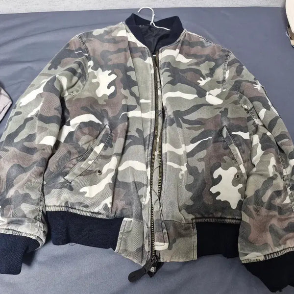 [BUNJANG] Avirex USA Flight Camo MA-1 Jacket / 아비렉스 avirex usa 플라이트 카모 ma-1 자켓