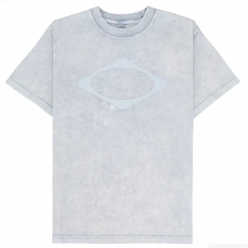 [BUNJANG] Mischief Rhombus Washed Basic T-shirt Light Blue M / (새상품) 미스치프 롬버스 워시드 베이직 티셔츠 라이트블루 M