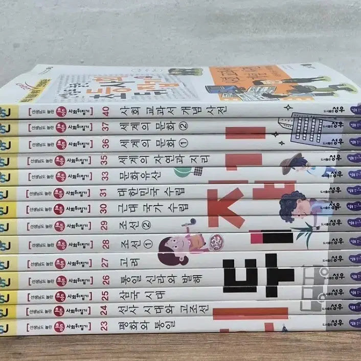 [BUNJANG] Elementary Social Studies Reverse Complete Set / 성우주니어 선생님도 놀란 초등 사회뒤집기 전집