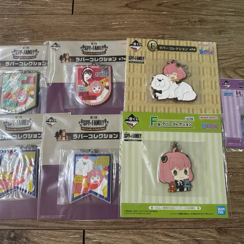 [BUNJANG] Spy x Family Lottery Prize Acrylic Stand & Rubber Keychain / 스파이패밀리 쿠지상품 하위상