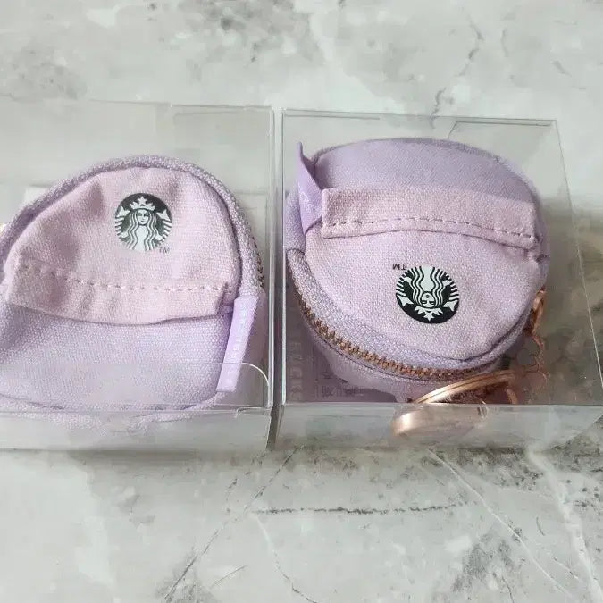 [BUNJANG] Starbucks Jeju Hydrangea Mini Backpack Keyring Pouch (Unused) / 스타벅스 제주 한정 수국 백팩 키링 에어팟 파우치 15cm 10cm 인형
