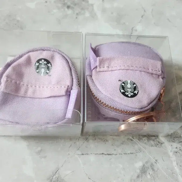 [BUNJANG] Starbucks Jeju Hydrangea Mini Backpack Keyring Pouch (Unused) / 스타벅스 제주 한정 수국 백팩 키링 에어팟 파우치 15cm 10cm 인형