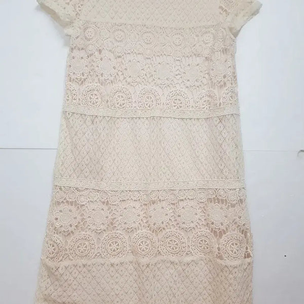 [BUNJANG] Ivory Lace Dress (Size 55) / 아이보리 레이스 원피스(55)