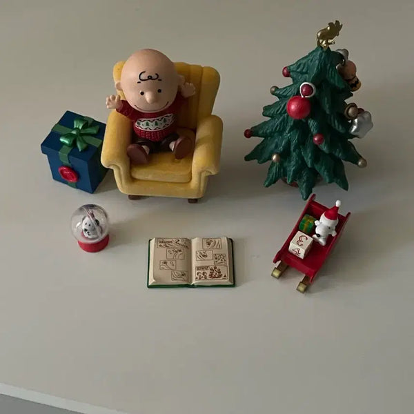 [BUNJANG] Snoopy Christmas Re-Ment Bundle Set / 스누피 크리스마스 리멘트