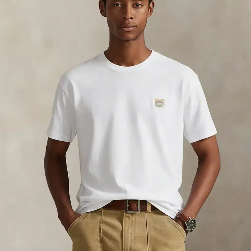 [BUNJANG] Polo Country Cotton Jersey T-Shirt / 폴로 컨트리 티셔츠