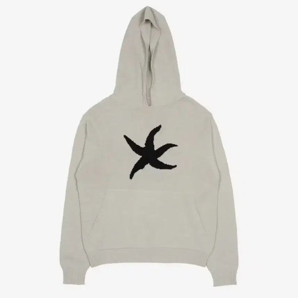 [BUNJANG] The Coldest Moment Starfish Logo Knit Hoodie / 더콜디스트모먼트 니트 후드 starfish logo