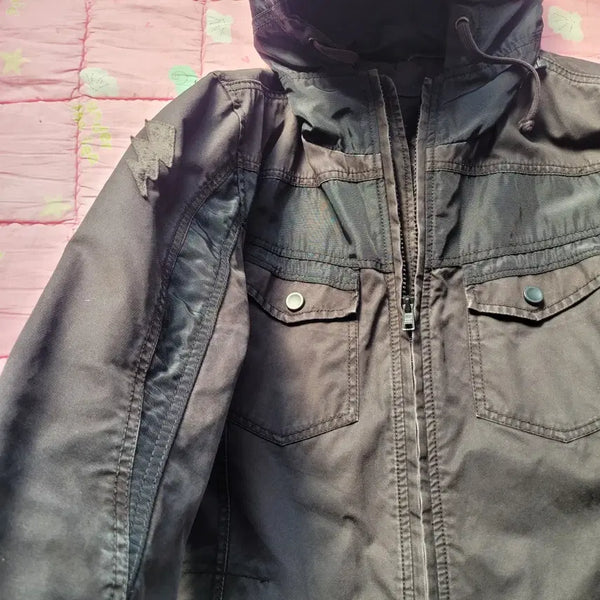 [BUNJANG] Diesel Detroit Lightning Nylon Jacket / 디젤 디트로이트 번개 나일론 자켓