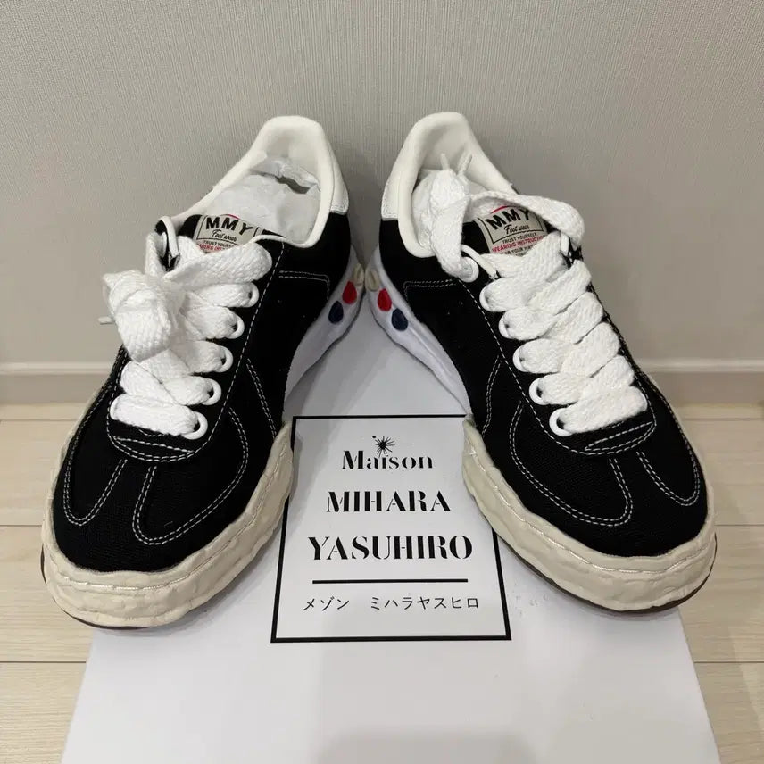 [BUNJANG] Maison Mihara Yasuhiro Herbie Canvas Sneakers (New) / 메종 미하라 야스히로 허비 스니커즈(새상품)