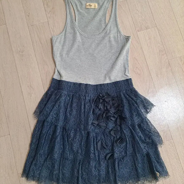 [BUNJANG] Hollister One-Piece Dress / 홀리스터 원피스 (착샷)
