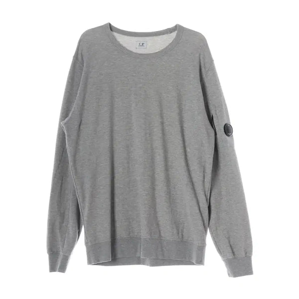 [BUNJANG] CP Company 22SS Lens Detail Cotton Sweatshirt Mélange Grey / CP컴퍼니 22SS 렌즈 디테일 코튼 맨투맨 스웨트셔츠 멜란지그레이