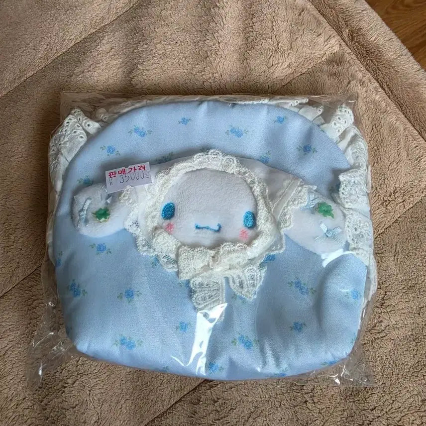[BUNJANG] Cinnamoroll Forest Lace Tissue Pouch / 시나모롤 포레스트 레이스 티슈 파우치