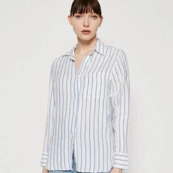 [BUNJANG] Arket Women's Linen Shirt / Arket 아르켓 여성 린넨 셔츠