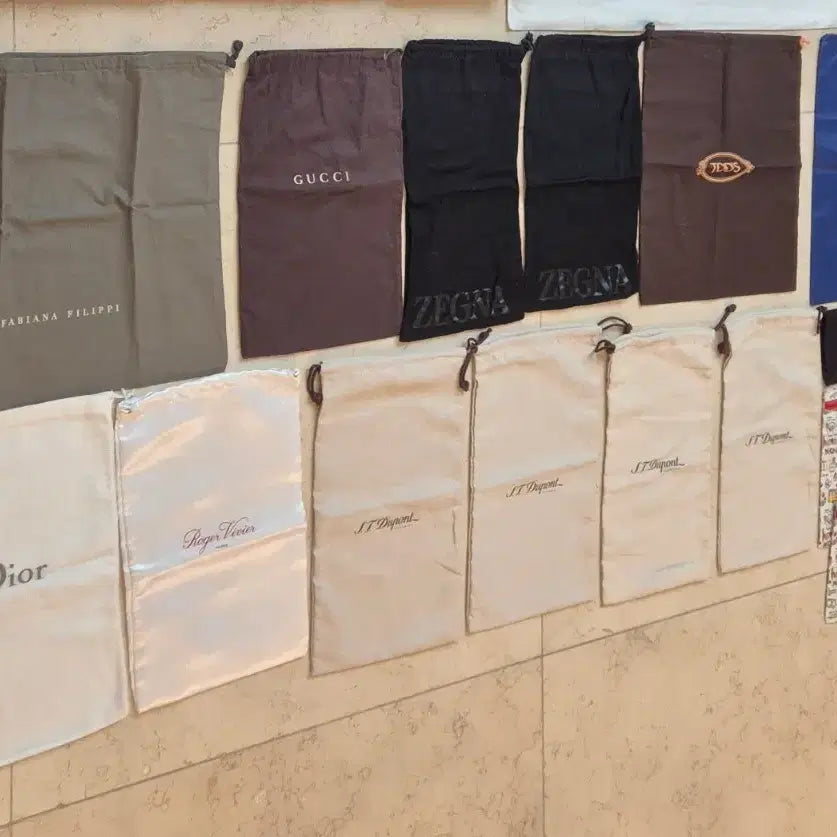 [BUNJANG] Gucci, Roger Vivier, Tod's Dust Bags Bundle / 구찌더스트백.로저비비에더스트백.토즈더스트백