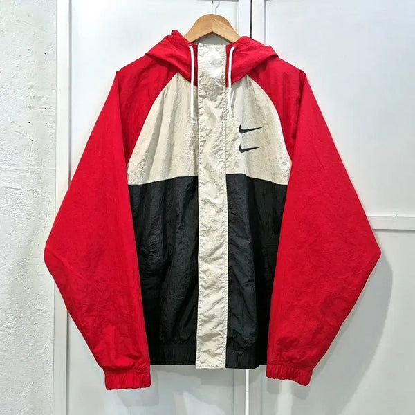 [BUNJANG] Nike Double Swoosh Woven Hooded Jacket XL / 나이키 더블 스우시 우븐 후드자켓 남성XL