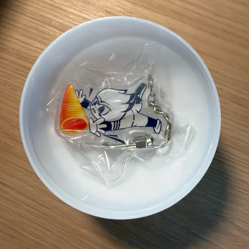 [BUNJANG] Lotte Giants KBO Lucky Draw Celadon Porcelain Keyring / 세븐일레븐 kbo 기획팩 롯데 자이언츠 꼬깔콘 키링