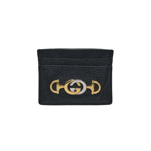 [BUNJANG] Gucci Jumy Grainy Card Case Black / 구찌 주미 그레이니 카드 케이스 블랙