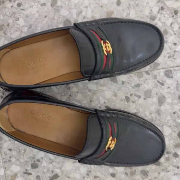 [BUNJANG] Gucci Loafers Men's Black / 구찌로퍼