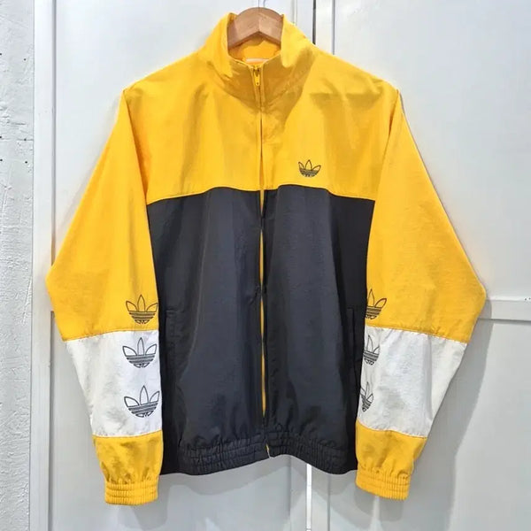 [BUNJANG] Adidas Originals Block Warm-Up Jacket / 아디다스 오리지널스 블록 웜업 자켓
