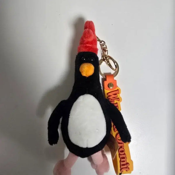 [BUNJANG] Wallace & Gromit Feathers McGraw Penguin Keyring Plush / 월레스와 그로밋 맥그로 펭귄 키링 인형