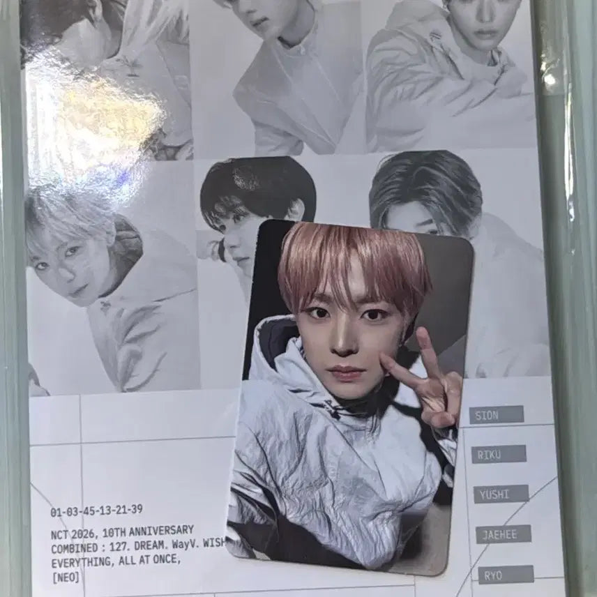[BUNJANG] NCT Neo City: Japan NCT WISH Group Photo Set Yushi Photocard / NCT 네오그라운드 팝업 엔시티위시 그룹포토세트 유우시