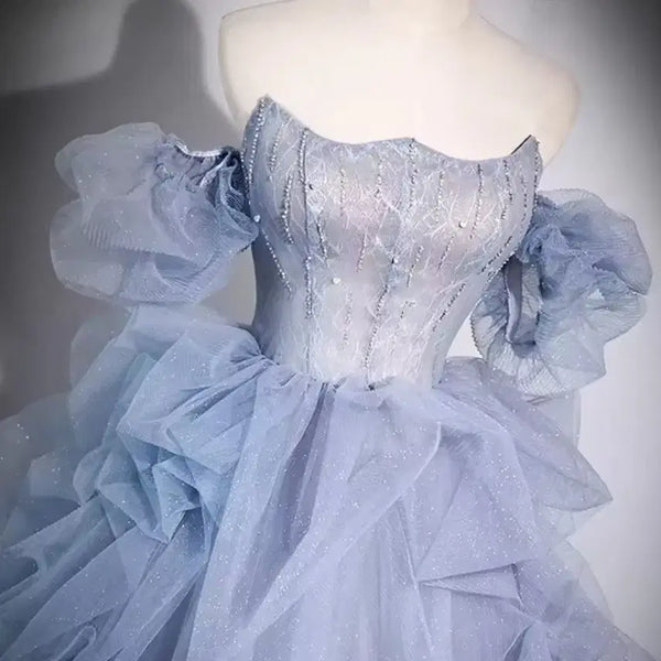 [BUNJANG] Graduation Recital Dress with Hair Accessory / 졸업식 연주회 드레스