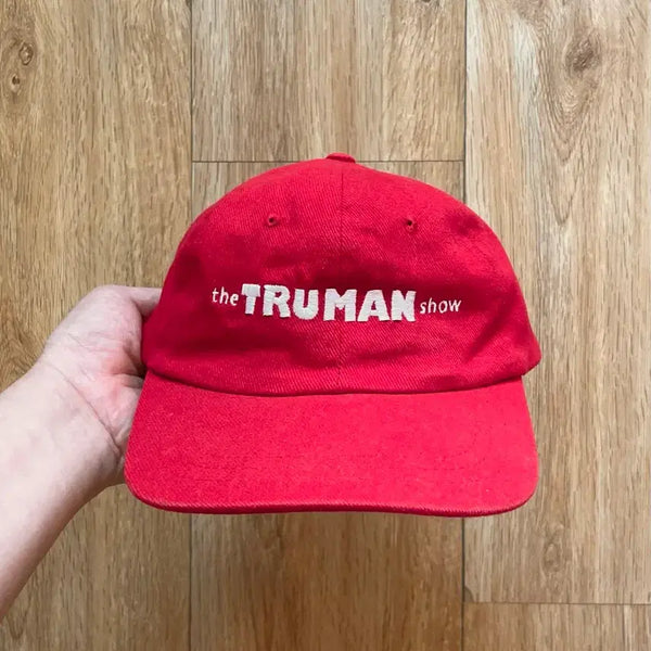 [BUNJANG] The Truman Show 1998 Promo Vintage Ball Cap Hat / 국내 유일 90s 영화 트루먼쇼 1998 프로모 빈티지 볼캡 모자