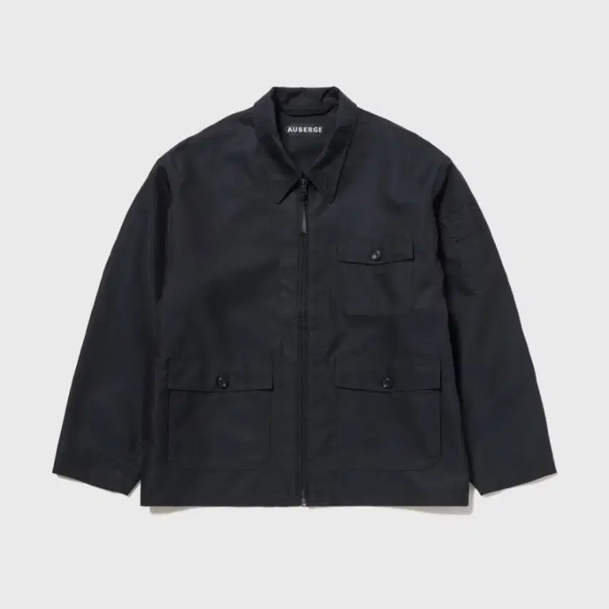 [BUNJANG] Auberge Conrad Navy Silk Blend Jacket Size 42 / [42] Auberge Conrad (Navy)