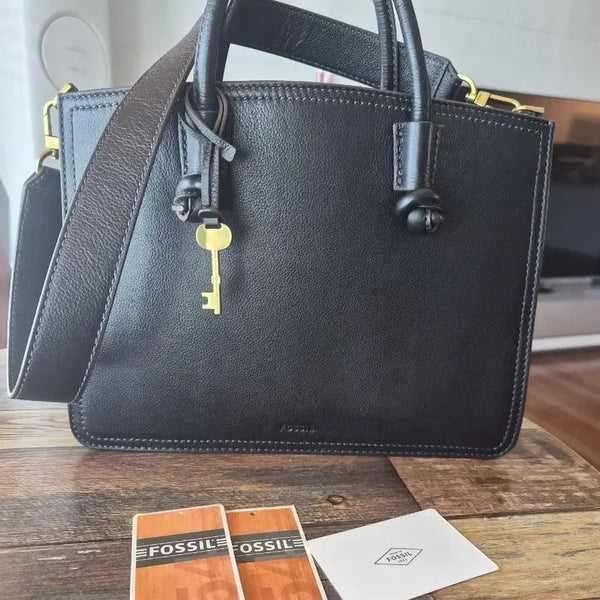 [BUNJANG] FOSSIL Leather Shoulder Bag / FOSSIL 퍼실  가방