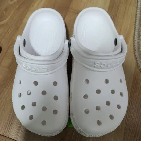 [BUNJANG] Crocs Clog Slippers White Size 240 / 240 (새제품) 크록스 클로그 슬리퍼