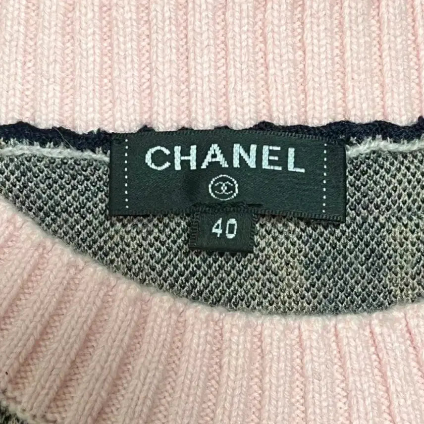 [BUNJANG] Chanel Cashmere Knit Vest / 샤넬 니트 조끼 캐시미어 조끼 CHANEL