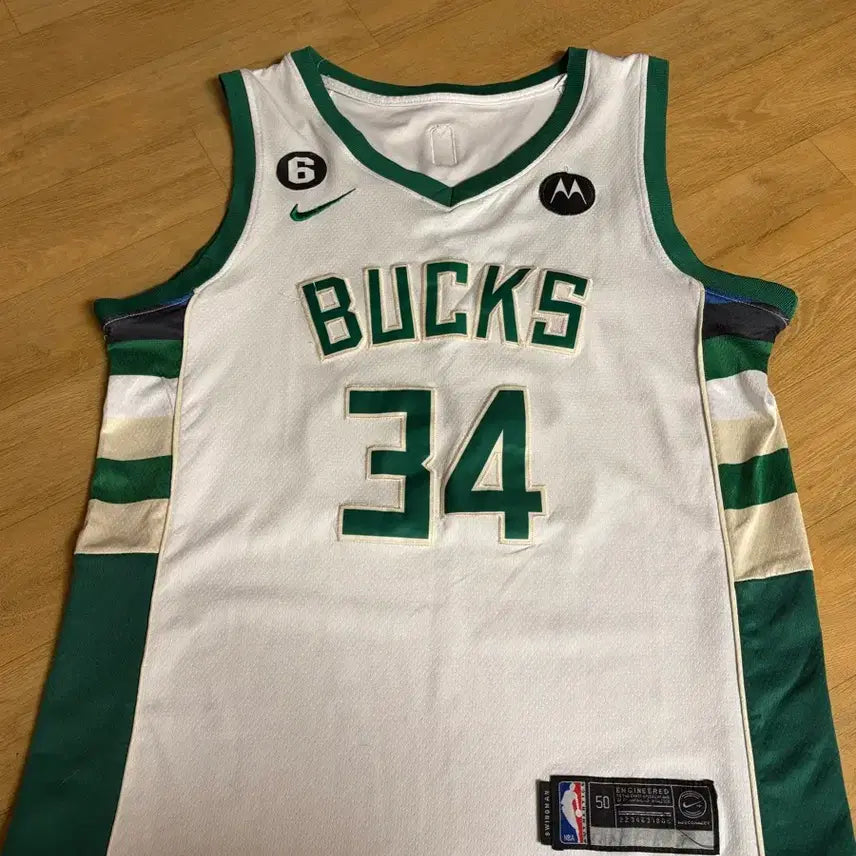 [BUNJANG] Milwaukee Bucks Giannis Antetokounmpo Jersey / NBA 밀워키 벅스 유니폼(34, 아데토쿤보)