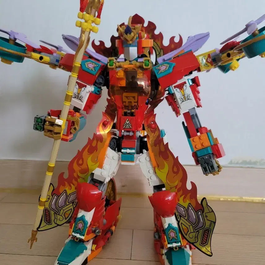 [BUNJANG] LEGO Monkie Kid 80057 Neza's Fire Robot Bulk / 레고 정품 몽키키드 80057 네자의 파이어 로봇 벌크