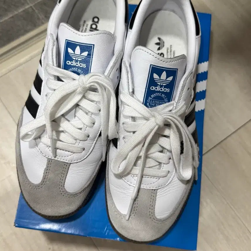 [BUNJANG] Adidas Samba OG Cloud White (245mm) / 아디다스 삼바 OG 클라우드 화이트 245 판매합니다