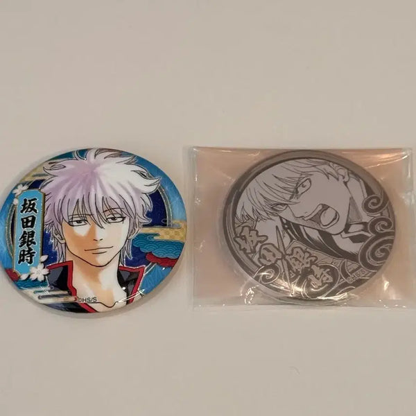 [BUNJANG] Gintama Gin-Toki & Silver Soul Batch Bundle Set / 은혼 긴토키 중프샵 뱃지 은혼전 실버소울 뱃지 일괄판매