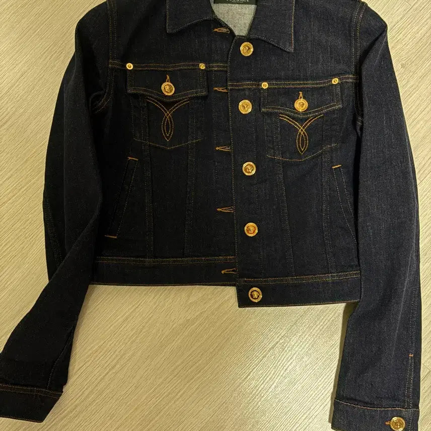 [BUNJANG] Versace Denim Jacket / (새상품) 베르사체 데님 자켓 38사이즈(55사이즈5